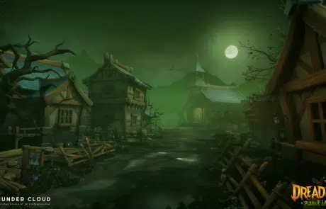 Main view of Dreadful Prague Land pack, 3D Environment in Stylized Style