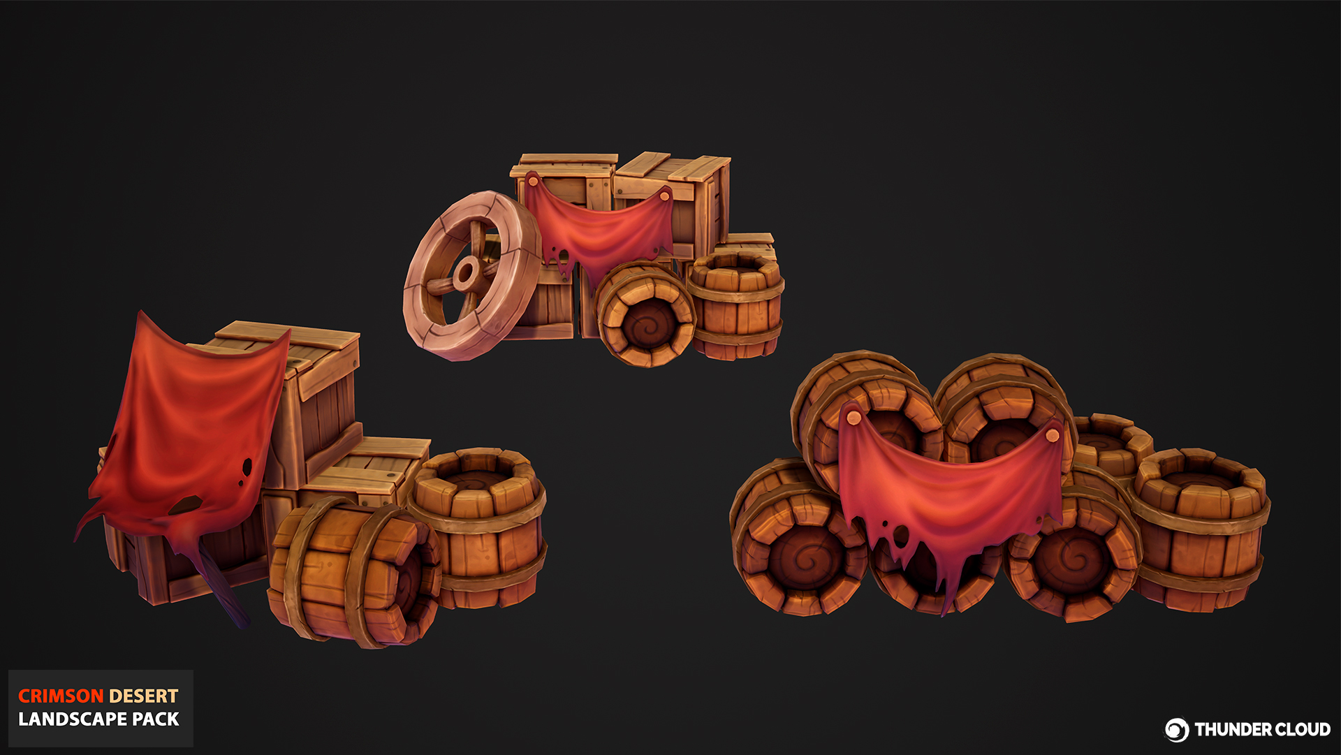 Assets_Rendered_mainImage_9 3D Asset Crimson Desert pack