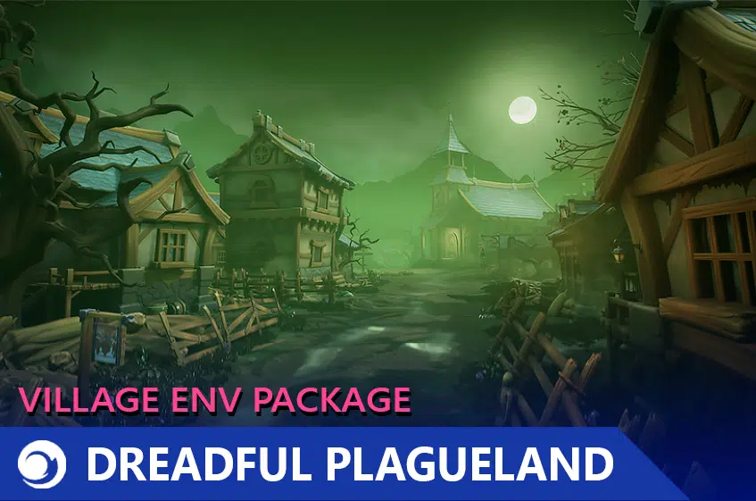 3D Asset Dreadful Plagueland pack