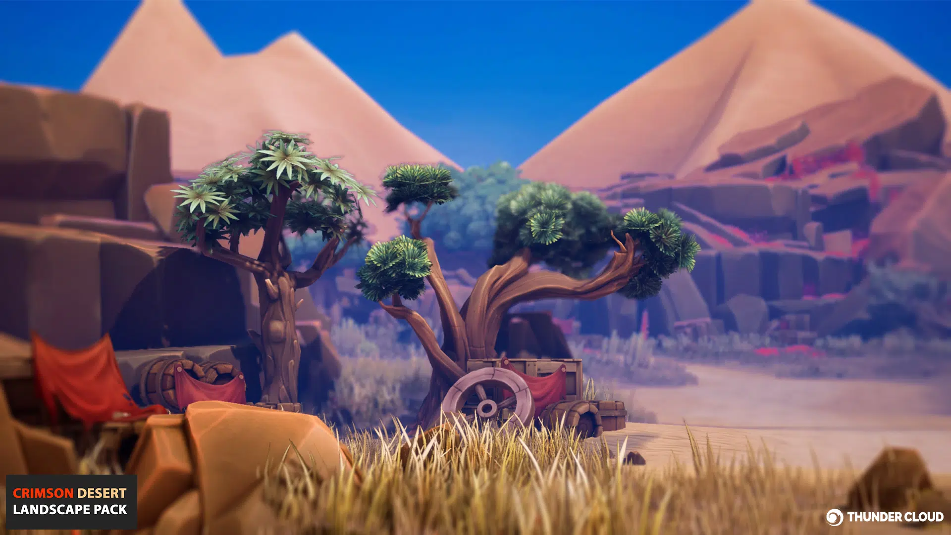 3D Asset Crimson Desert pack