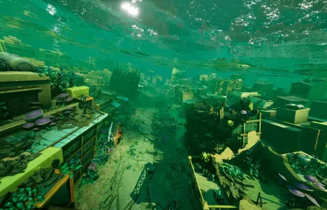 3D Asset Submerge City pack