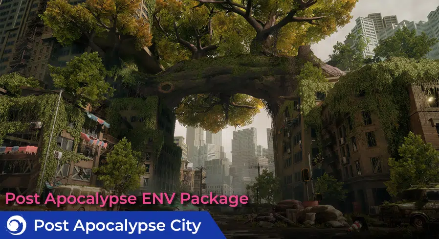 post-apocalyspe-city-3d -asset-pack