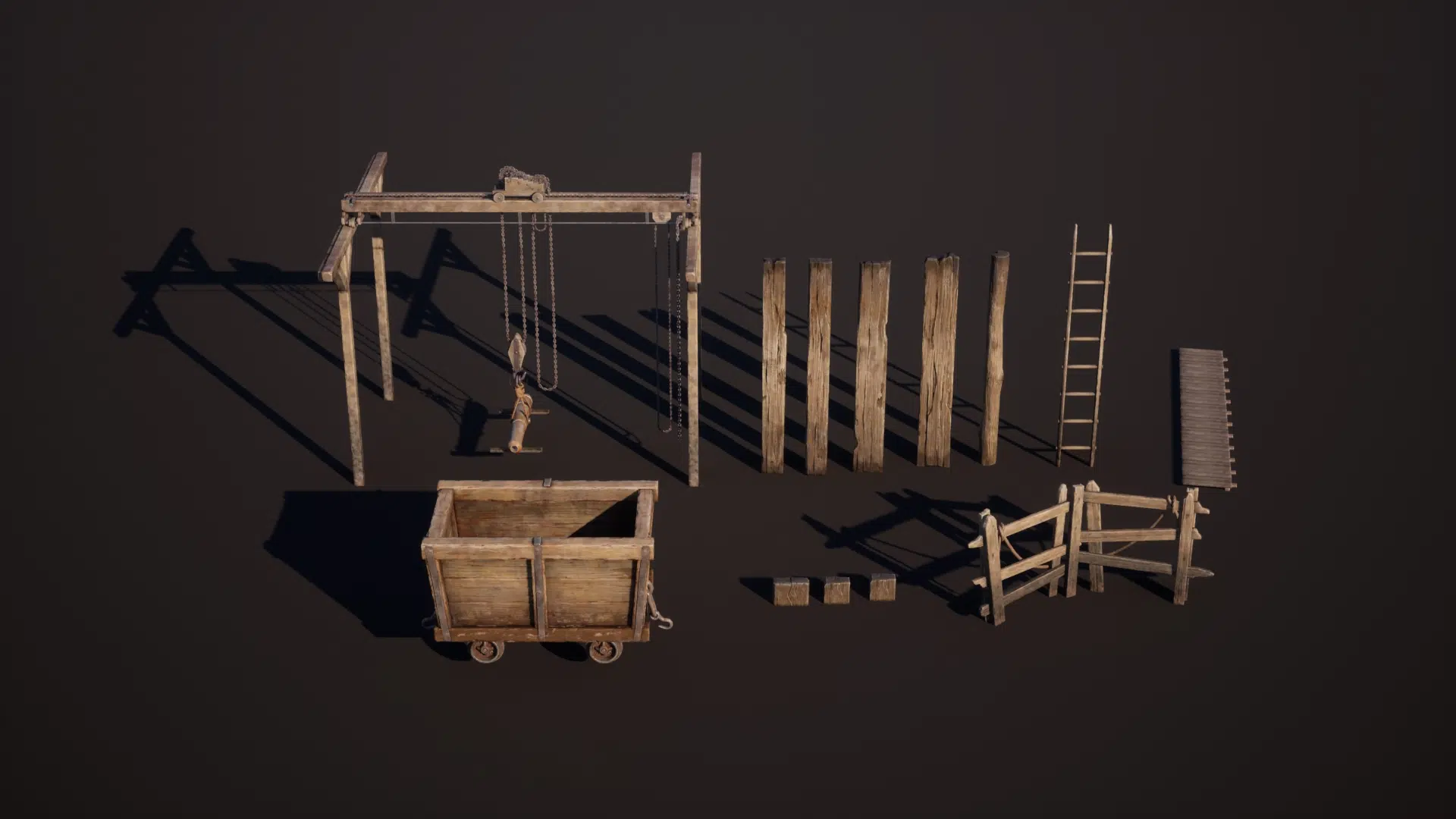 Support_Image_07 (1) Abandoned Mine 3D Asset Pack