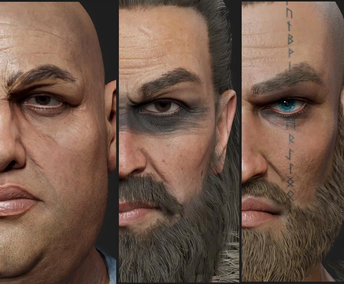 Eyes can reveal a lot about a character.