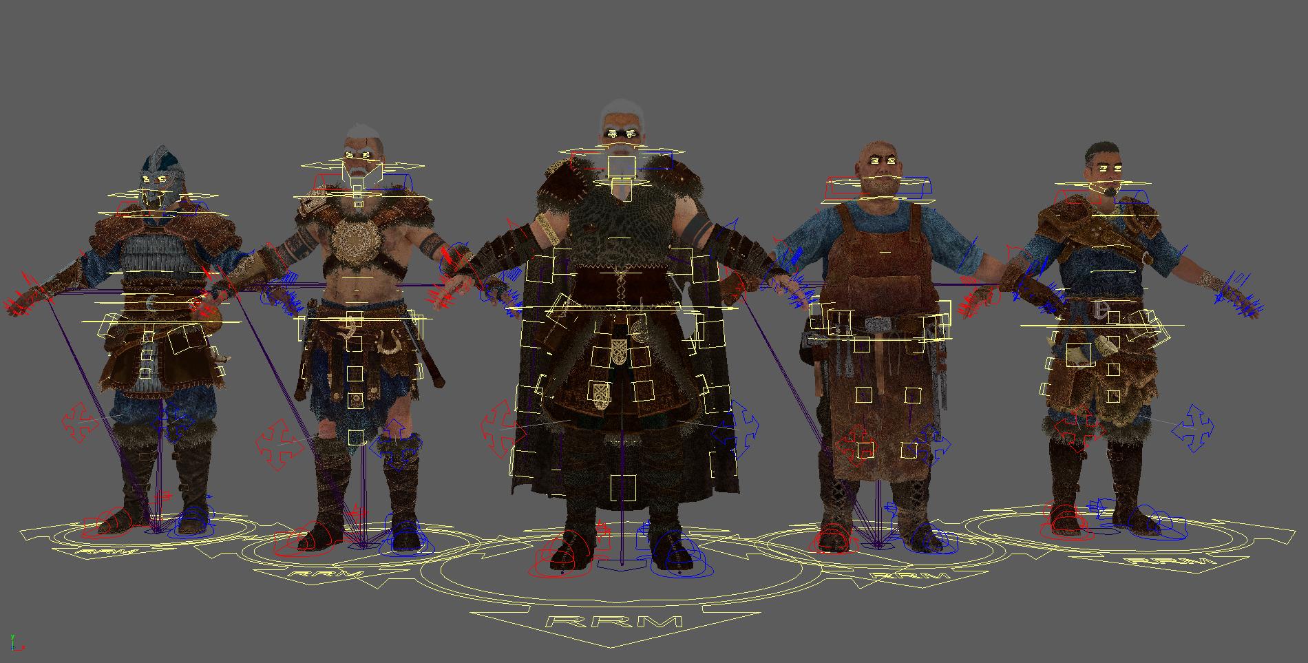 Proxy meshes have a similar shape and structure to the original mesh but with a much lower tris count.