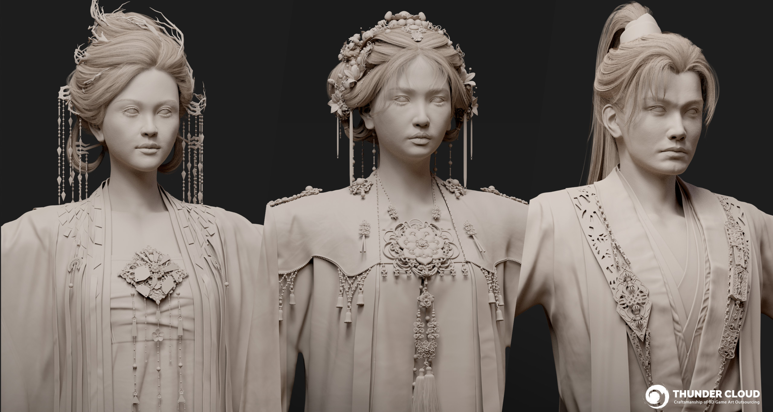 AA+ Chinese Character Sculpting - From Original IP: Love Game in Eastern Fantasy