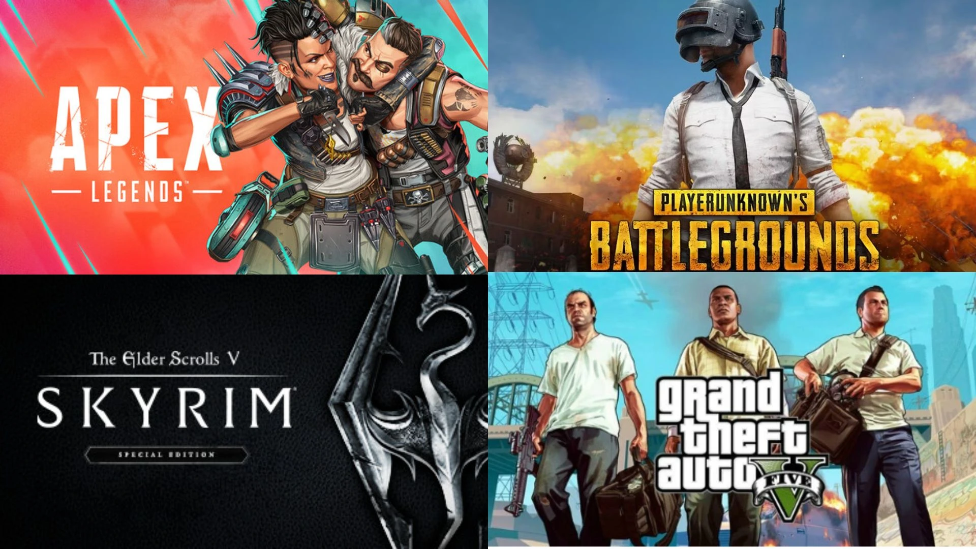 Top-AAA-Games-Apex-PUBG-Sky-Rim-GTA