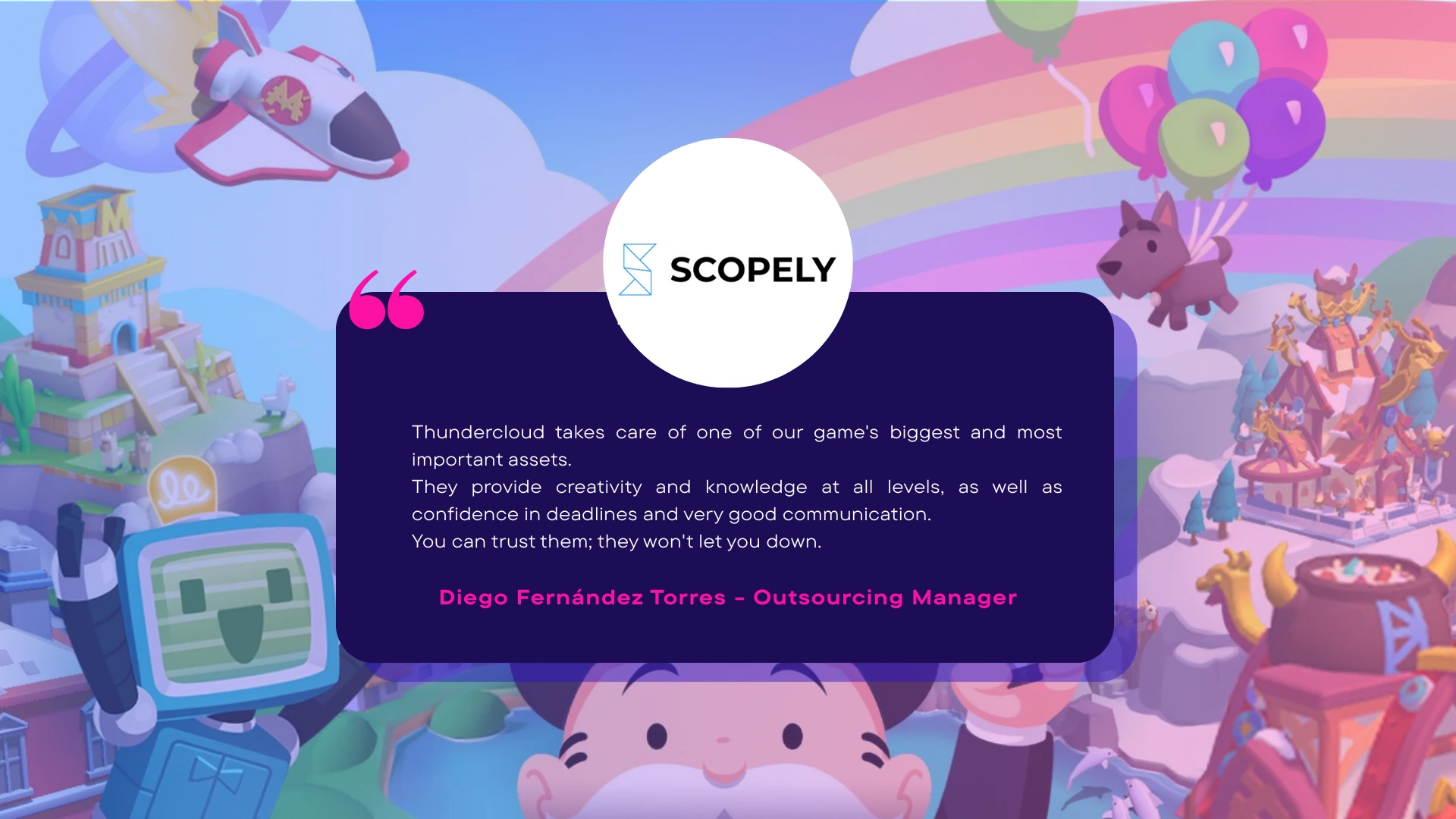 Thunder Cloud Studio review by Scopely