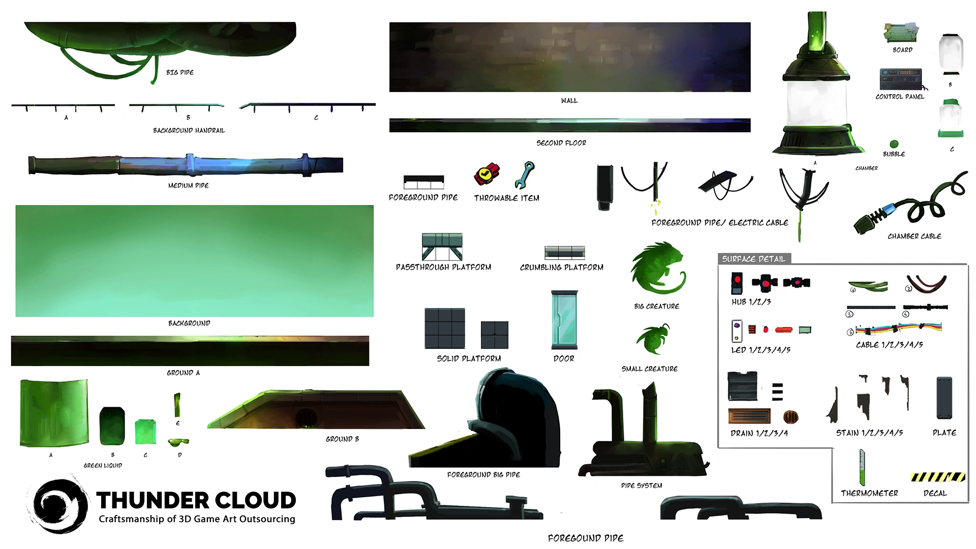 Infection - 2D Modular Assets