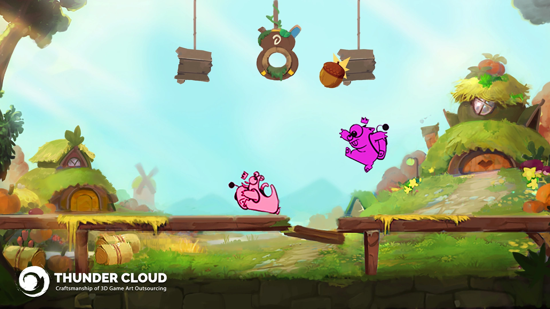 The garden level