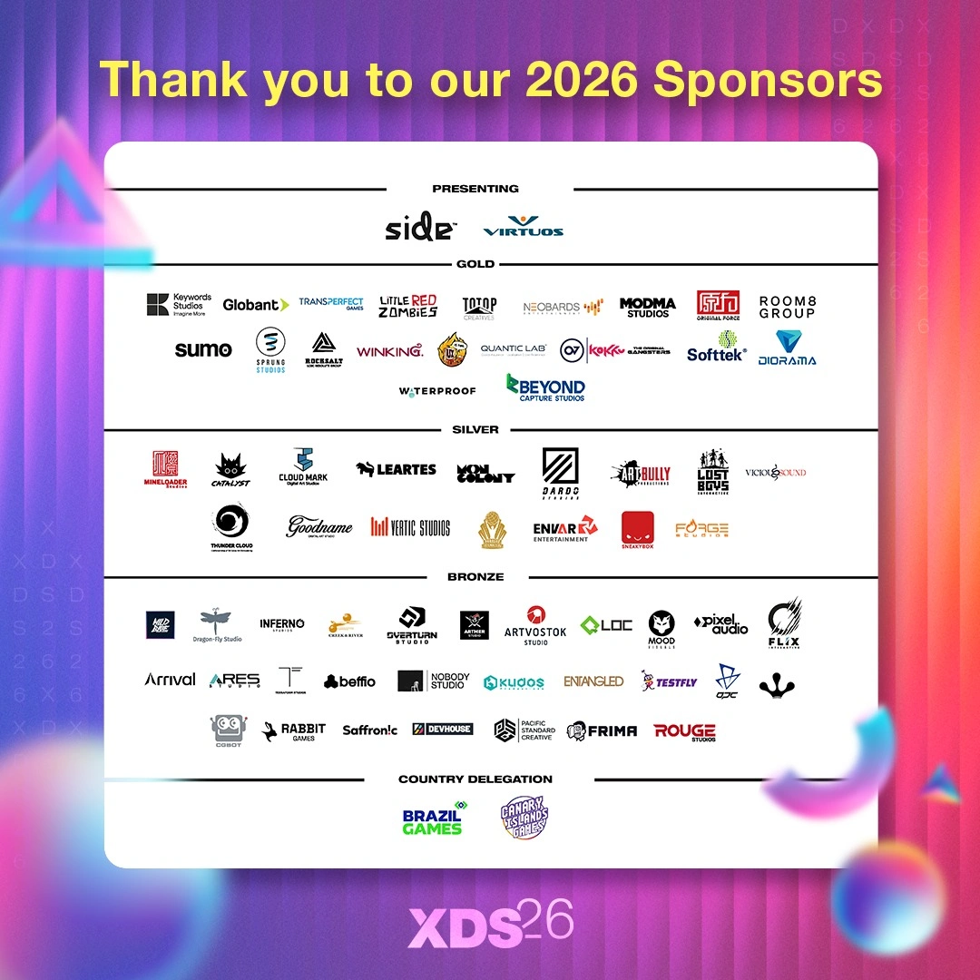 ThunerCloudStudio-as-XDS2026-silver-sponsor Thunder Cloud Studio is returning to XDS 2026 as a Silver Sponsor